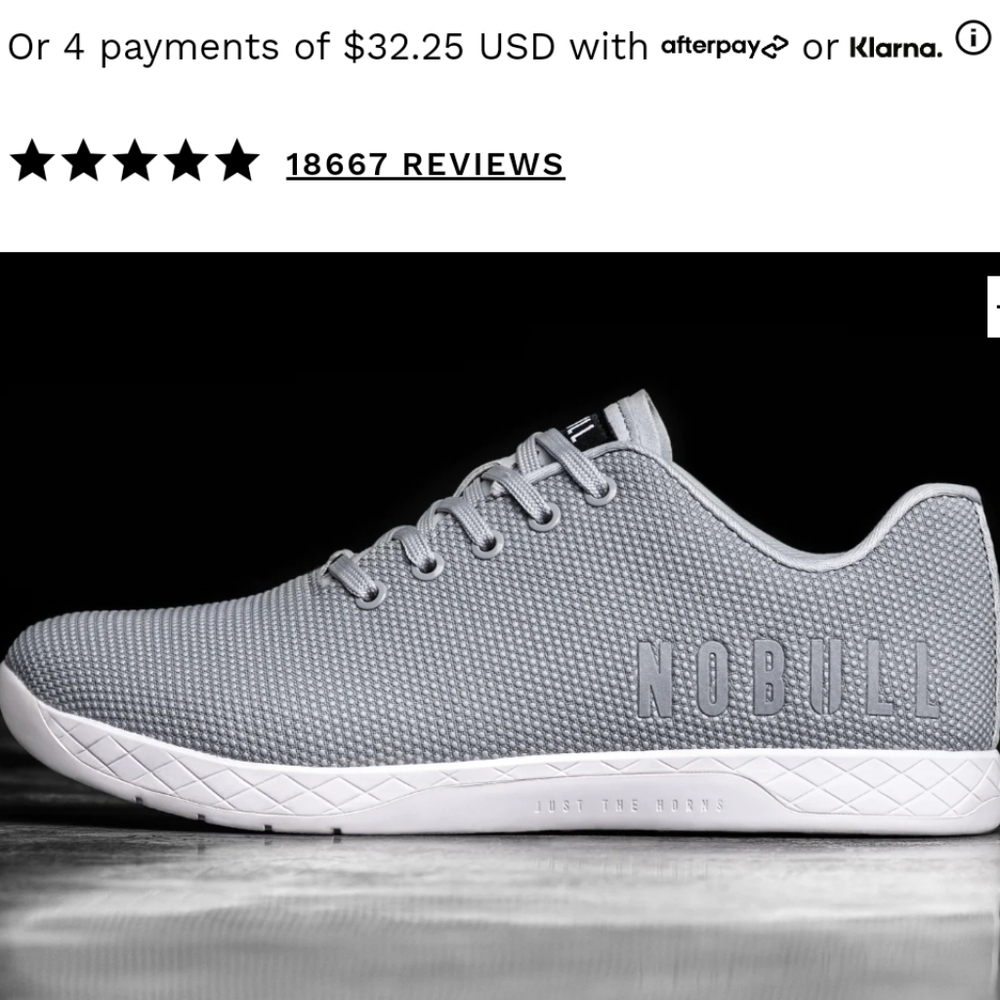 Nobull Arctic Grey Trainer